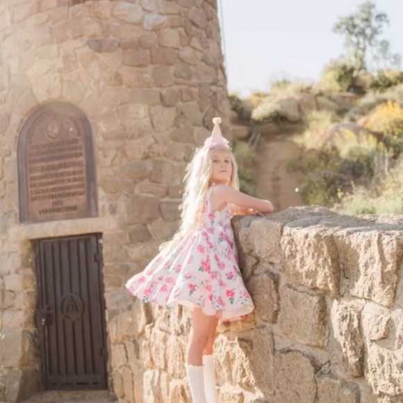 5/6 Sweethoney Dress Floral Rose - Picture 1 of 7